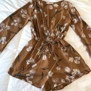 Audrey 3+1 Floral Romper